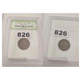 1956 Lincoln Wheat Cent Copper Coin INB Slabbed