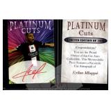 Kylian Mbappe Platinum Cuts Facsimile Auto