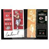 Patrick Mahomes Rookie Ticket REPRINT Card