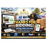THANK YOU FOR BIDDING - ONLINE-ONLY AUCTION