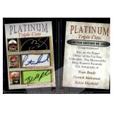 Brady Mahomes Mayfield Platinum Cuts Autos