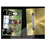 Larry Bird Man Myth Legend Facsimile Auto