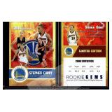 Stephen Curry 2009 Rookie Gems Gold Rookie Card