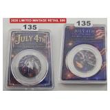 2026 Low Mintage Silver Half Dollar 250 Years