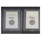1958 Jefferson Nickel INB Slabbed Uncirculated