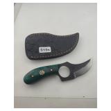 Custom Hand Forged Karambit Knife with Sheath