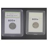 1948 Jefferson Nickel INB Slabbed Uncirculated