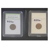 1930-1939 Early Lincoln Copper Cent INB Slab