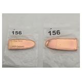 1 Troy Ounce .999 Copper Bullet Shaped Bar