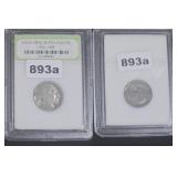 Indian Head Buffalo Nickel 1913-1938 INB Slab