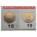 2026 Trump July 4th Privy Low Mintage Gold