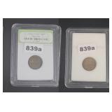 1910 Lincoln Wheat Copper Cent Penny INB Slabbed