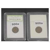 1930-1939 Early Lincoln Cent Copper Slab INB