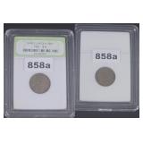 Early Lincoln Copper Cent 1930-1939 INB Slab
