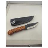 Custom Fixed Blade Hunting Knife With Sheath