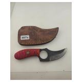 Custom Handmade Skinner Knife Leather Sheath