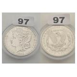 1890 United States Silver Morgan Dollar Coin
