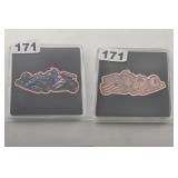 1 oz .999 Copper USA Indy Car 320 Coins Round