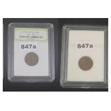1937 Early Lincoln Wheat Cent Copper Coin INB