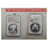 2016 W Silver Eagle PF 69 Ultra Cameo 1 oz NGC
