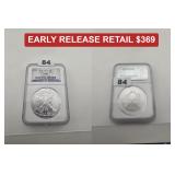 2010 American Silver Eagle NGC MS69 1 oz Silver