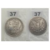 1889 Morgan Silver Dollar United States Coin