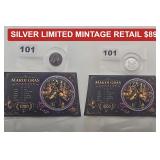2026 Mardi Gras Royalty Silver .999 Rare Round