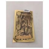2026 Washington DC Goldback 24K Gold Rare Note