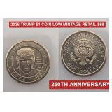 2026 Donald Trump 250th Low Mintage Dollar