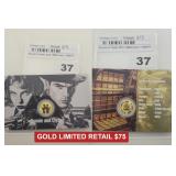 2025 Bonnie & Clyde .9999 Gold 1/1000th Coin