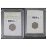1939 Lincoln Wheat Cent Copper Coin INB Slabbed