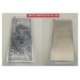 2024 Silverback Dragon Silver 1/1000 Troy Oz
