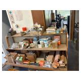 Shelving and contents