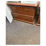 Wood filing cabinet