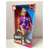 L.A. LAKERS (NBA) BARBIE, MATTEL, ORIGINAL BOX