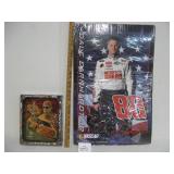 Earnhardt Jr. Poster and Clock