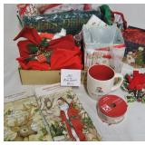 Christmas Towels, Nesting Boxes, Bows, More