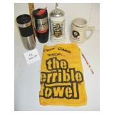 Steelers Beer Stein and Misc.