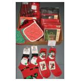 Christmas Cards, Socks, Pot Holders, More