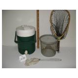 Igloo Thermos, Net and Basket