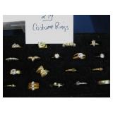 Costume Jewelry - Rings