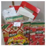 Box Lot of Christmas Gift Wrap