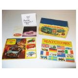 Vintage Matchbox and Tonka Booklets