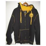 Steelers Fleece Hooded Jacket - Large