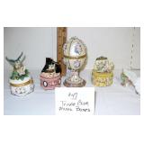 Trinket Music Boxes and Shoe