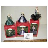 1999 Barbie Ornaments w/Boxes