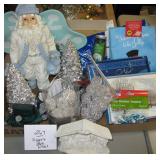 Blue, White & Silver Christmas Decor