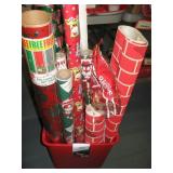 Christmas Gift Wrap and Fireplace Paper