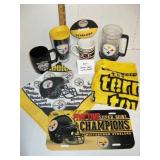 Steelers Mugs, Cups, Misc.