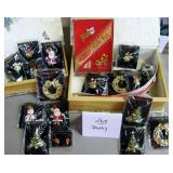 Christmas Pins & Storage Book Boxes